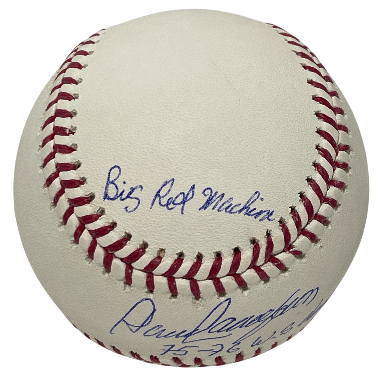 Dave Concepcion Signed MLB Baseball with 3 Inscriptions BAS Witnessed