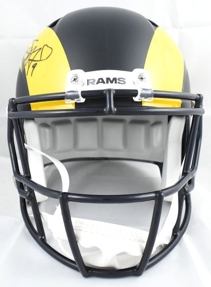 Matthew Stafford Signed Los Angeles Rams Full Size Rivalries Speed Helmet