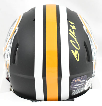 Gary Clark Signed Washington Flat Black Speed Mini Helmet
