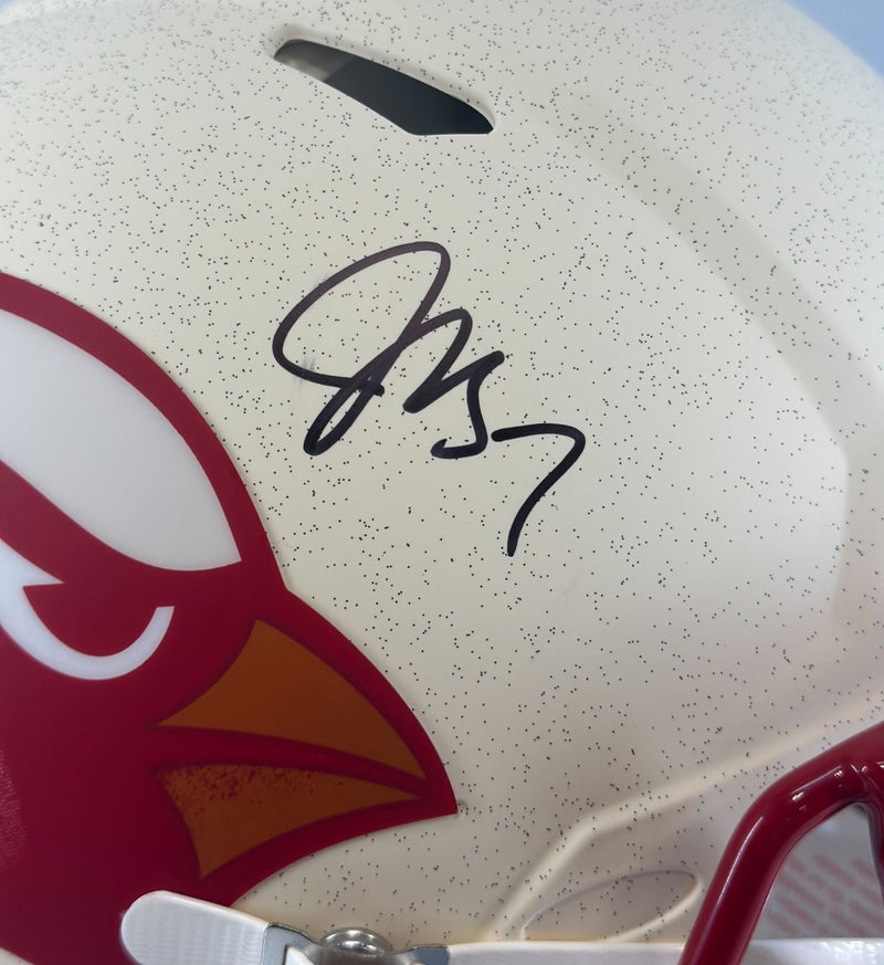 Jacoby Brissett Signed Arizona Cardinals Authentic Rivalries Helmet