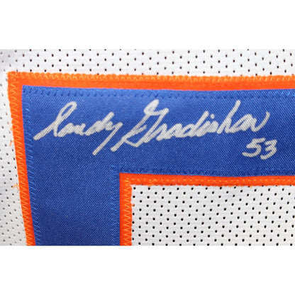 Randy Gradishar Signed Pro Style White Football Jersey