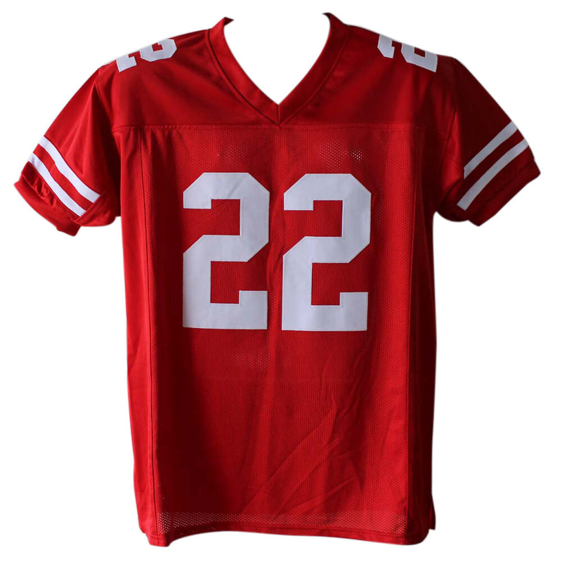 Matt Breida Autographed San Francisco 49ers Red XL Jersey BAS