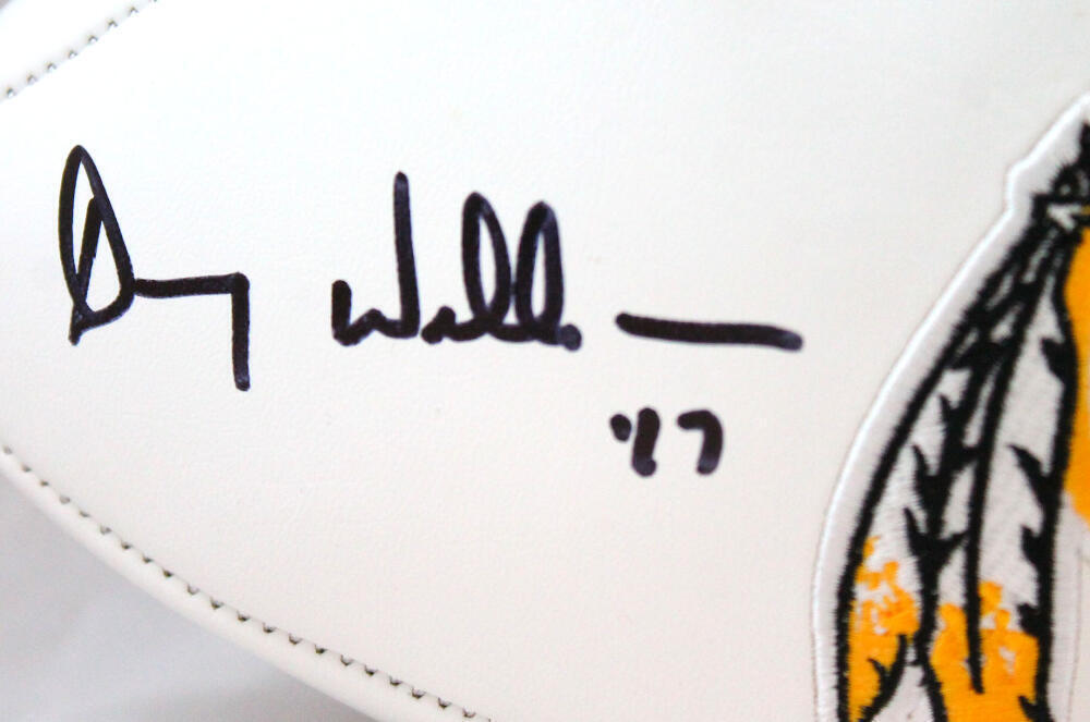 Doug Williams Autographed Washington Logo Football - SB MVP Inscribed