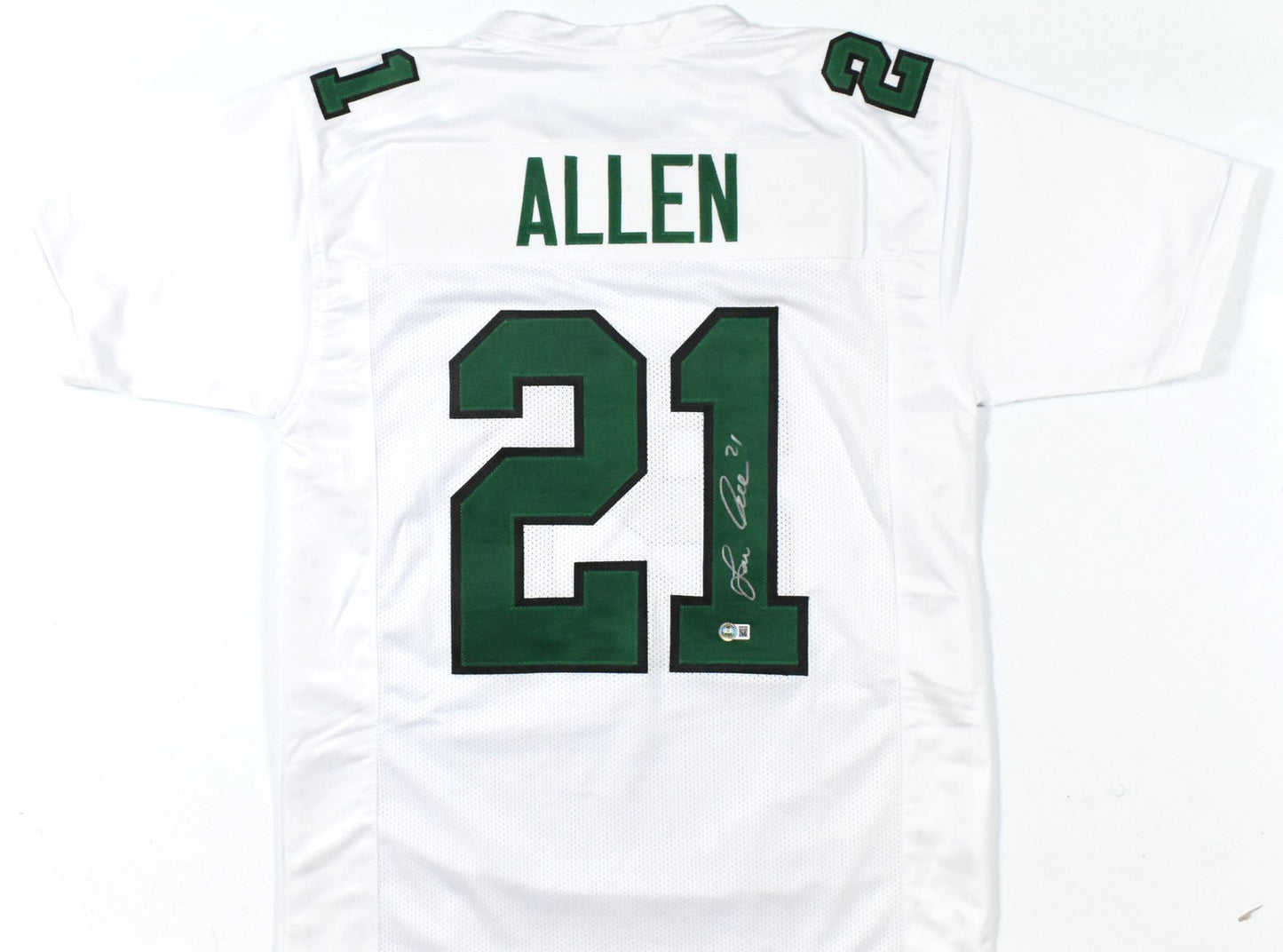 Eric Allen Signed Philadelphia Eagles Custom White Jersey