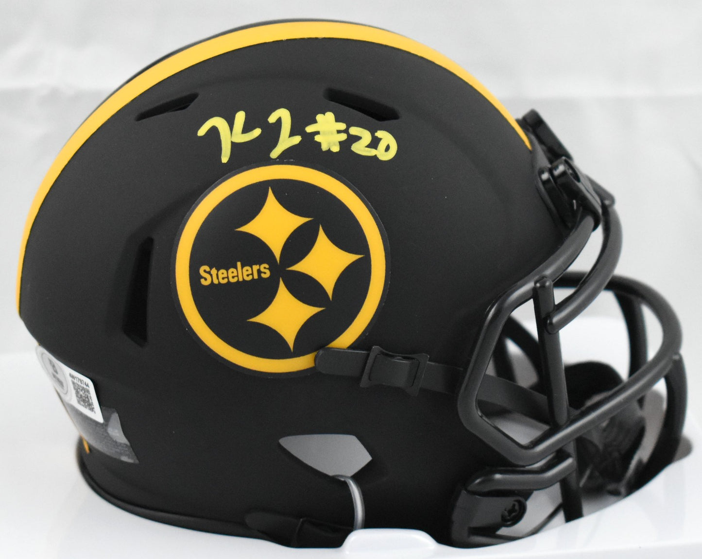 Kaleb Johnson Signed Pittsburgh Steelers Eclipse Speed Mini Helmet