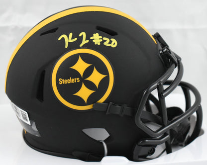 Kaleb Johnson Signed Pittsburgh Steelers Eclipse Speed Mini Helmet