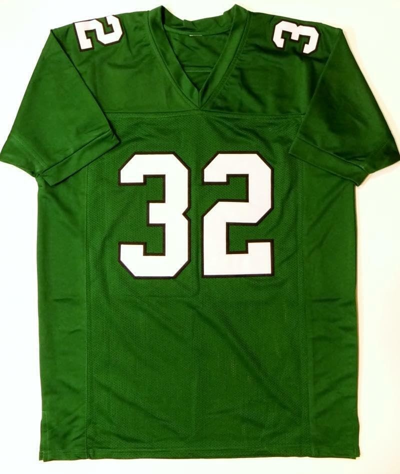 Ricky Watters Signed Green Custom Football Jersey