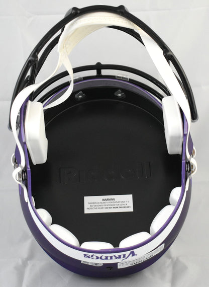 Aaron Jones Signed Minnesota Vikings Full Size Speed Helmet