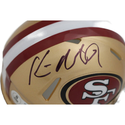 Ken Norton Jr. San Francisco 49ers Autographed Mini Helmet