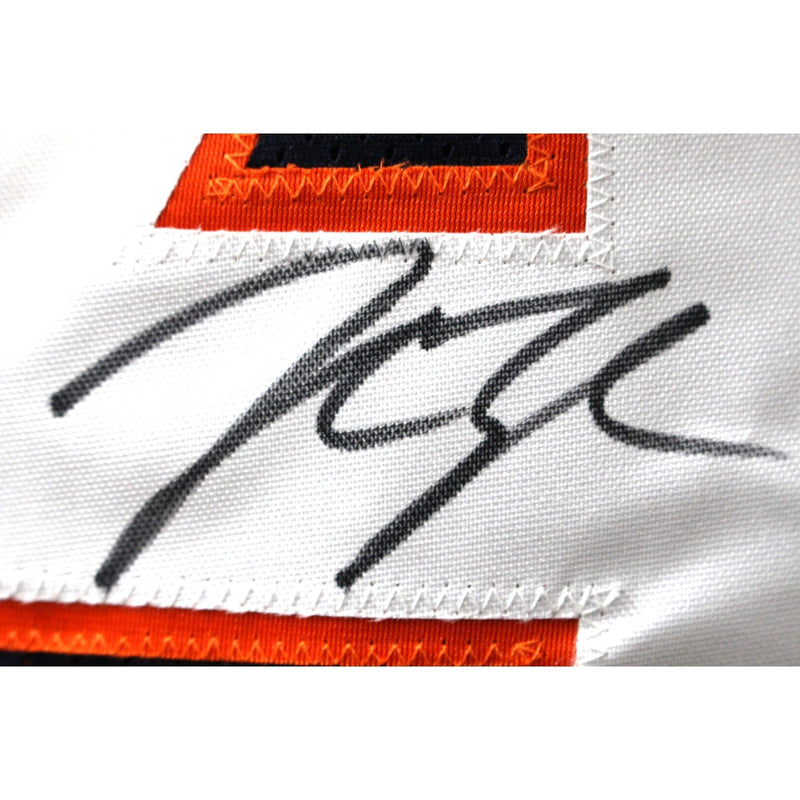 John Lynch Autographed Pro Style Custom Blue Jersey