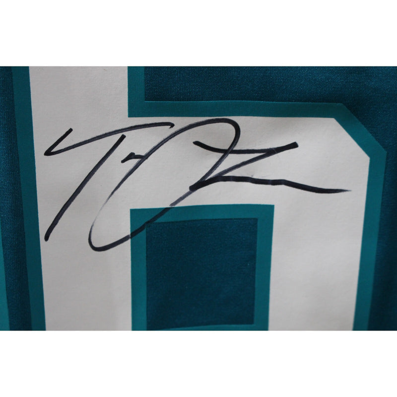 Trevor Lawrence Jacksonville Jaguars Autographed Nike Teal Jersey