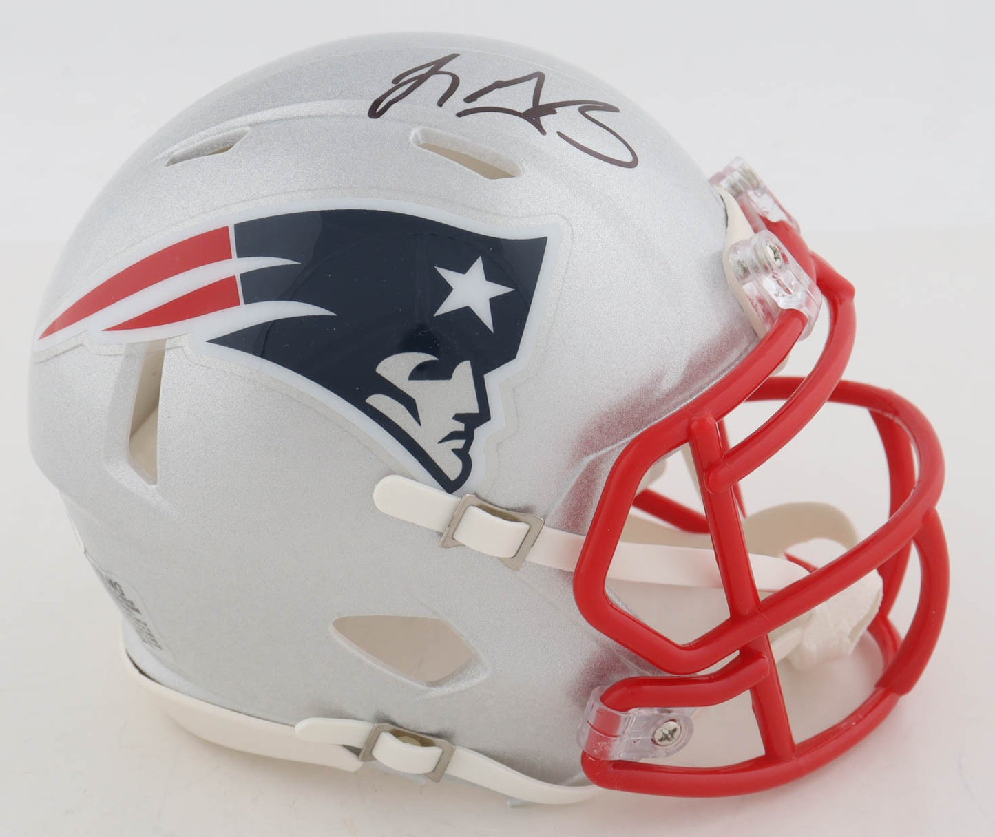 LeGarrette Blount Signed New England Patriots Mini Helmet