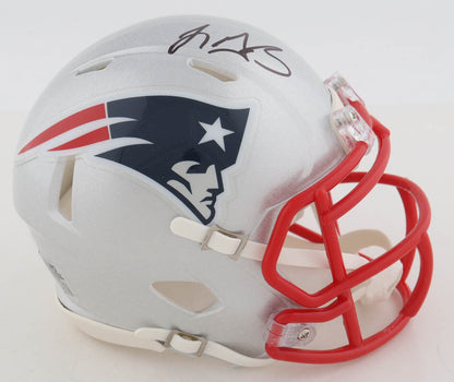 LeGarrette Blount Signed New England Patriots Mini Helmet