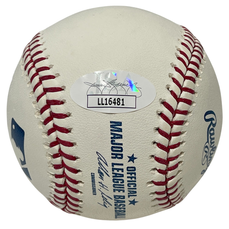 Choo-Choo Coleman Signed Official Major League Baseball (1962 Mets) JSA