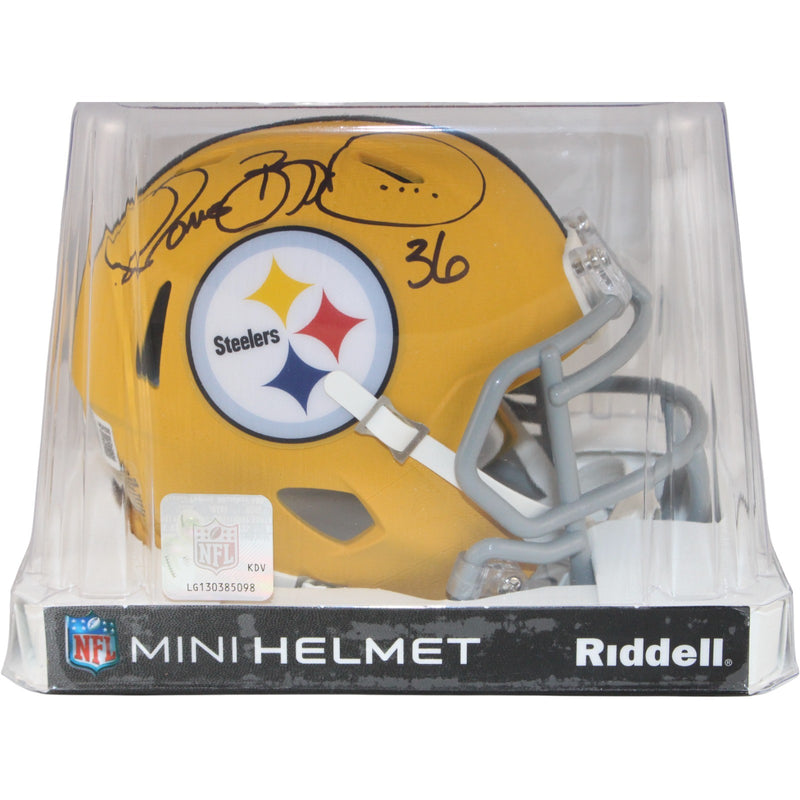 Jerome Bettis Pittsburgh Steelers Signed 2025 Alternate Mini Helmet