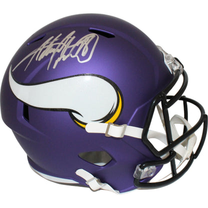 Adrian Peterson Minnesota Vikings Signed Full Size Replica Helmet