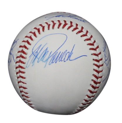 2009 New York Yankees Team Signed World Series Baseball (9 Signatures)