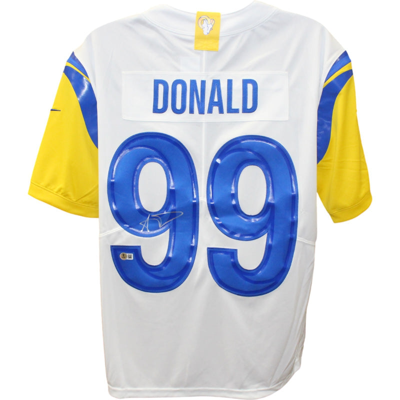 Aaron Donald Signed Los Angeles Rams Nike Vapor Limited Jersey