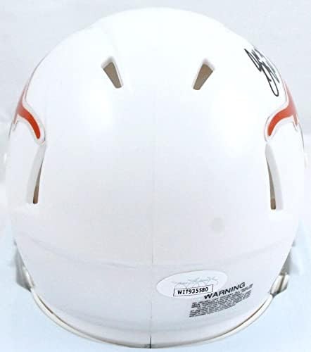 Sam Ehlinger Signed Texas Longhorns Black Speed Mini Helmet