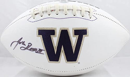 John Ross Signed Washington Huskies Logo Football