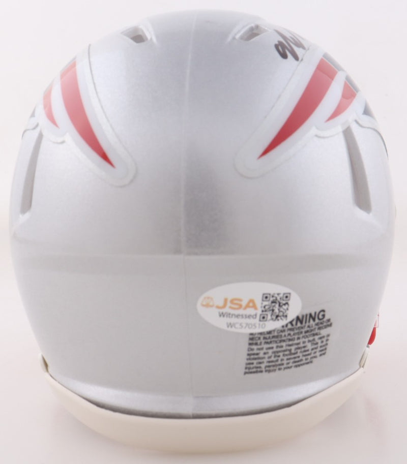 Malcolm Butler Signed New England Patriots Mini Helmet