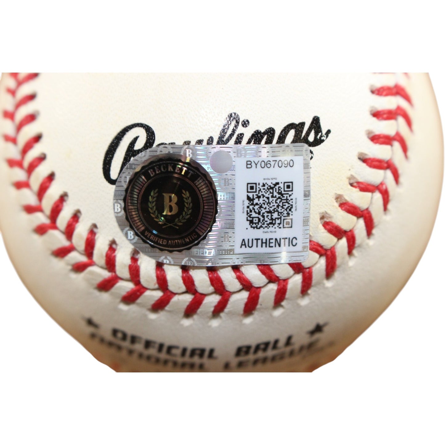 Stan Musial Autographed St. Louis Cardinals Official National League Baseball