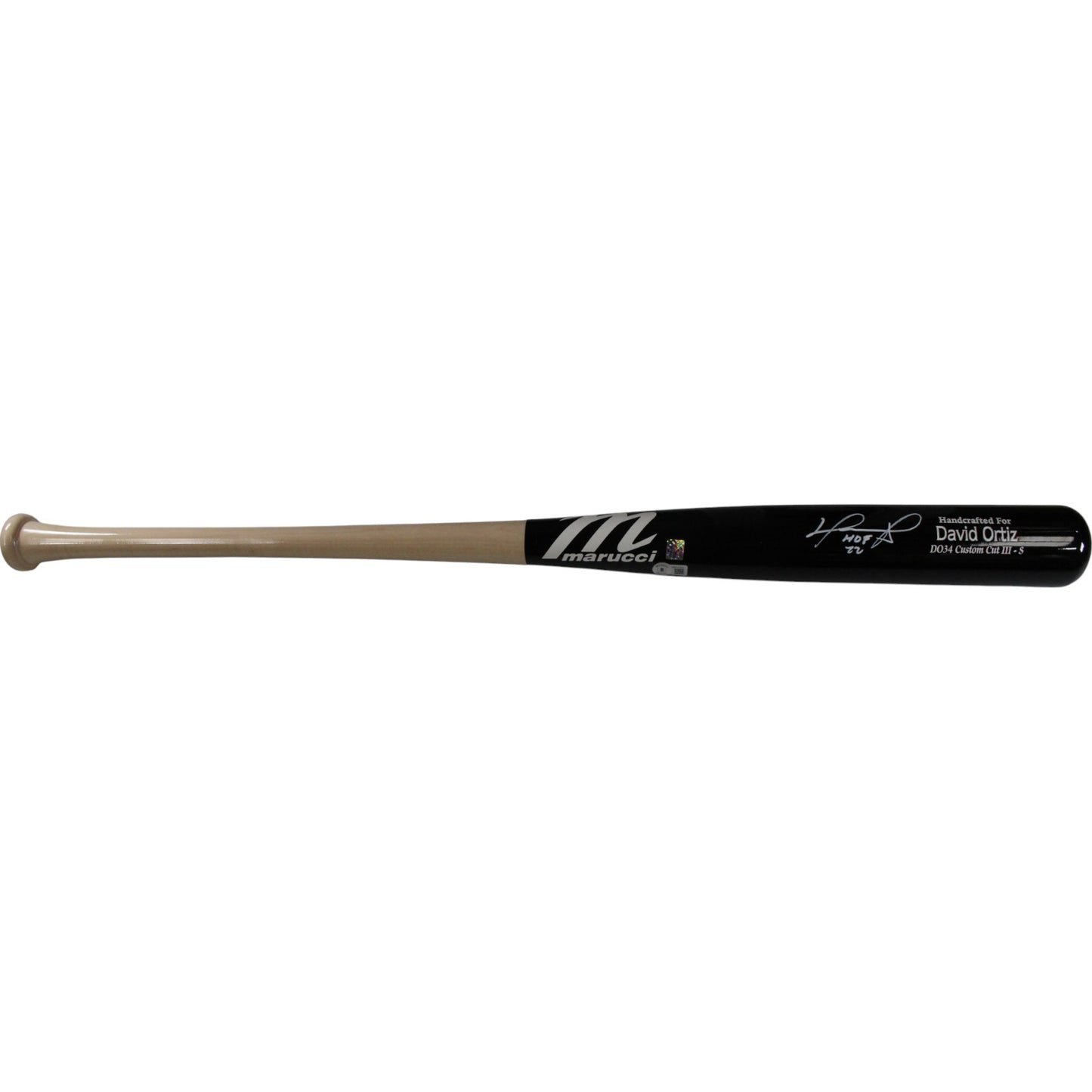 David Ortiz Signed Boston Red Sox Marucci Game Model Bat HOF Inscription