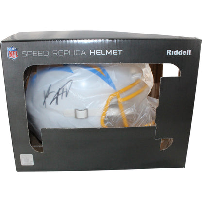 Keenan Allen Signed Los Angeles Chargers Full Size Replica Helmet (BAS)