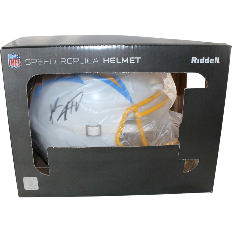 Keenan Allen Signed Los Angeles Chargers Full Size Replica Helmet (BAS)