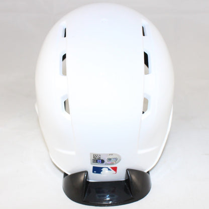 Kris Bryant Chicago Cubs Autographed White Mini Batting Helmet