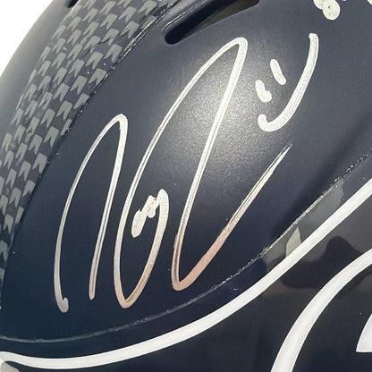 Nate Robinson Signed Seattle Seahawks Mini Helmet JSA Inscribed