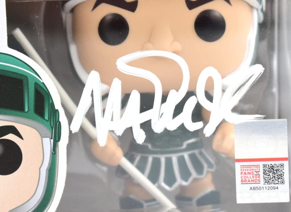 Magic Johnson Signed Michigan State Sparty Funko Pop #04