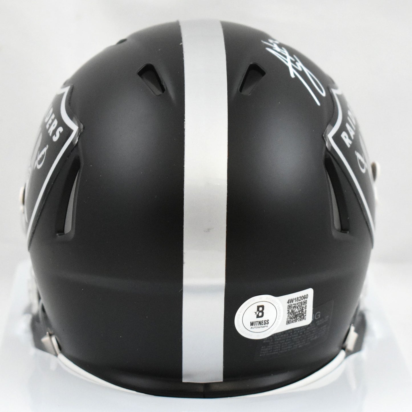Ashton Jeanty Signed Las Vegas Raiders Blaze Speed Mini Helmet