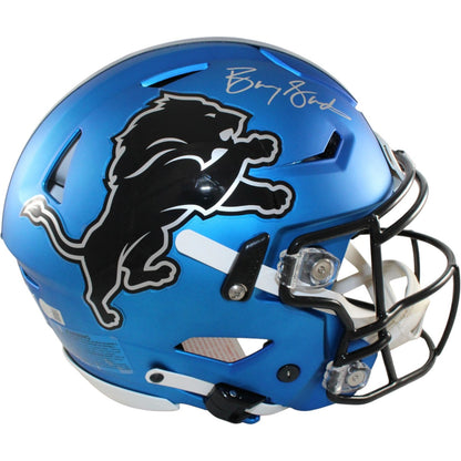 Barry Sanders Autographed Detroit Lions Alternate SpeedFlex Full Size Helmet