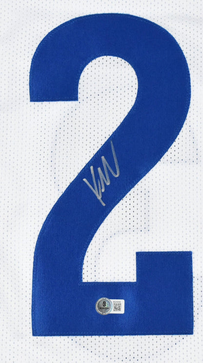 Kyren Williams Autographed Los Angeles Rams White Custom Jersey