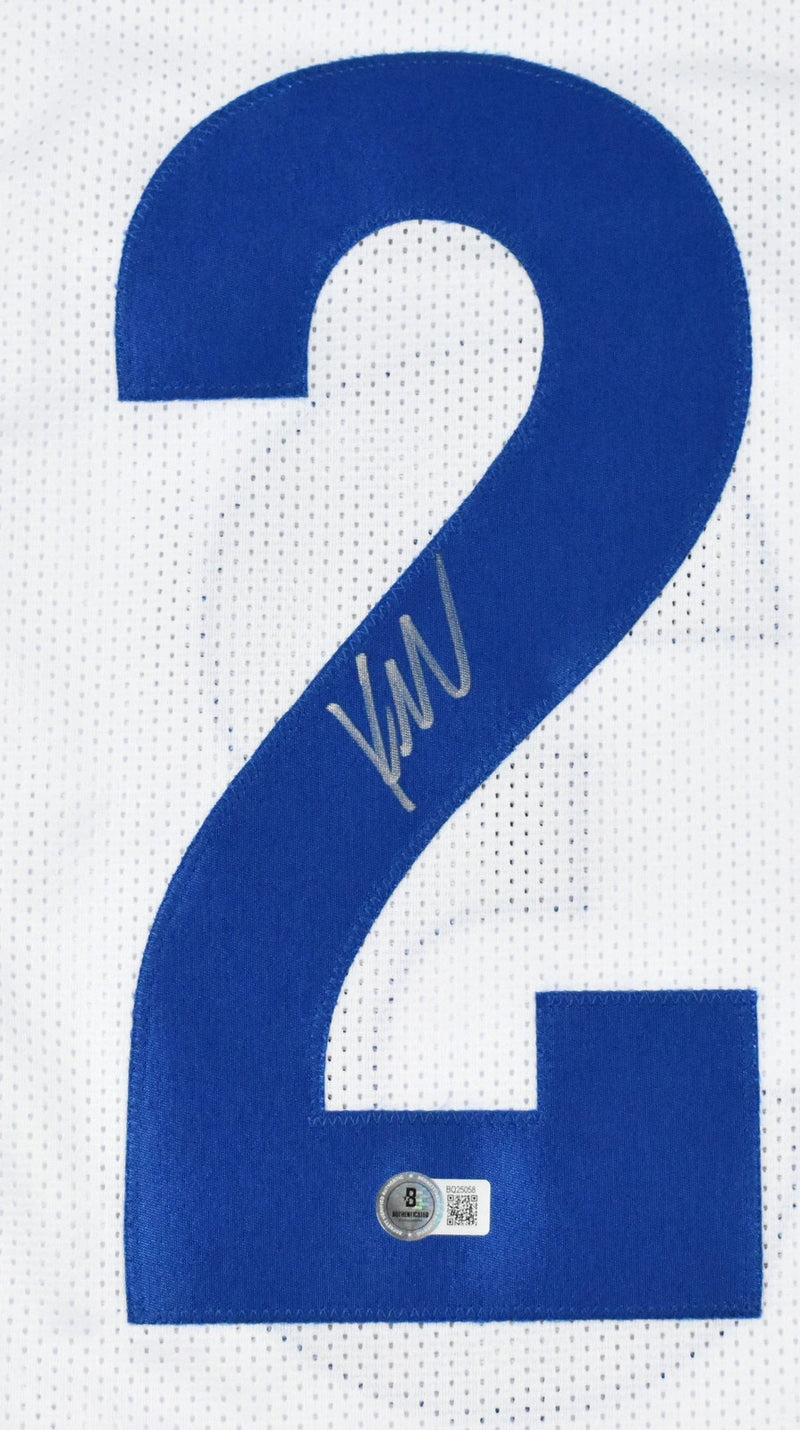 Kyren Williams Autographed Los Angeles Rams White Custom Jersey