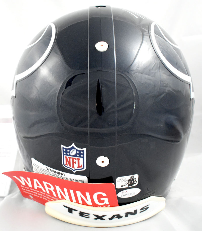J.J. Watt Signed Houston Texans Full Size VSR4 Authentic Helmet