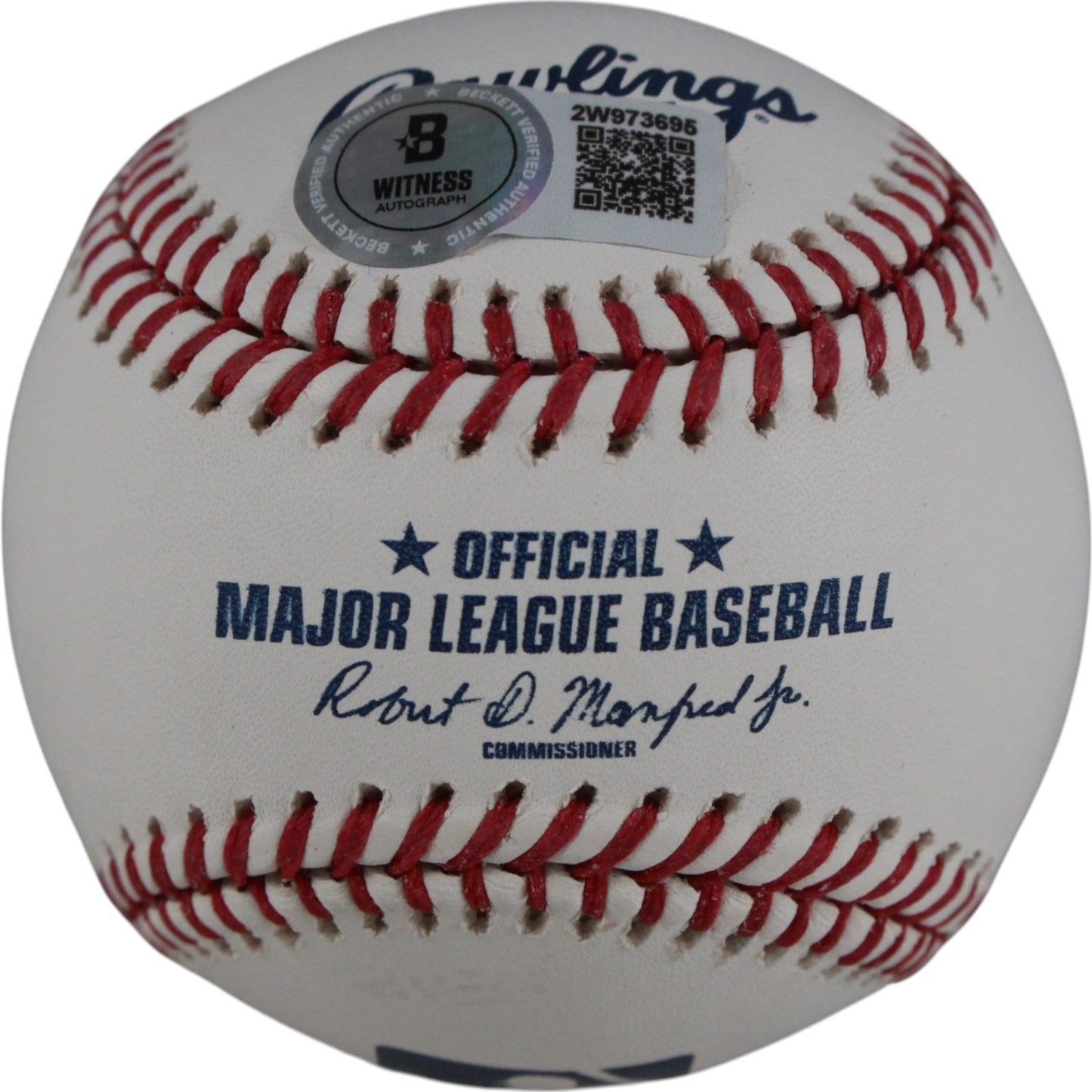 Eddie Murray Autographed Baltimore Orioles OML Baseball HOF