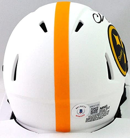 Chase Claypool Signed Pittsburgh Steelers Lunar Mini Helmet