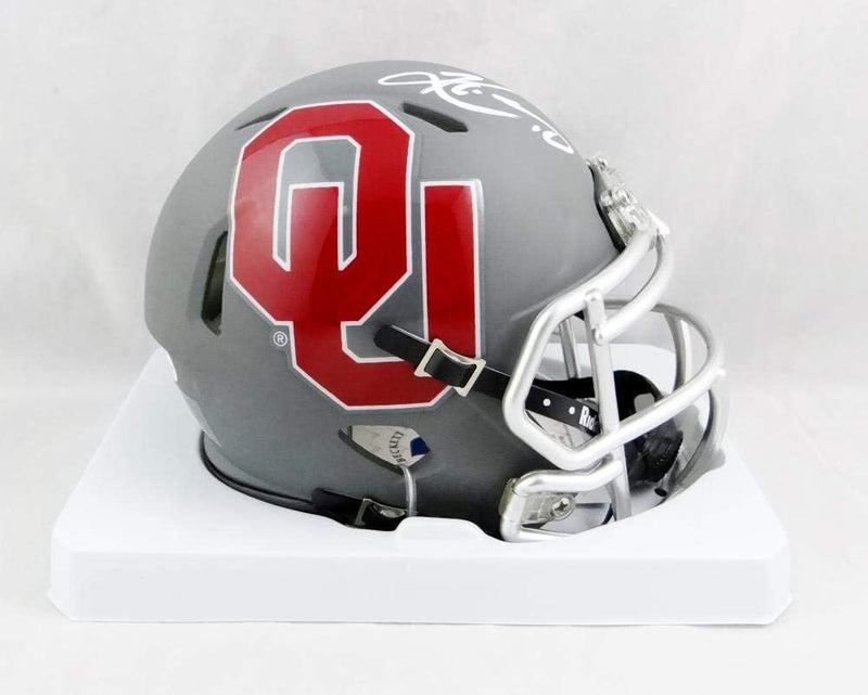 Kyler Murray Autographed Oklahoma Sooners AMP Speed Mini Helmet