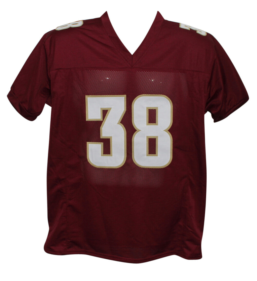 Sebastian Janikowski Autographed Florida State Custom Jersey