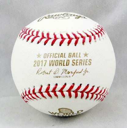 George Springer Signed 2017 World Series Official MLB Baseball