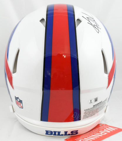 Keon Coleman Signed Buffalo Bills Full Size Speed Authentic Helmet