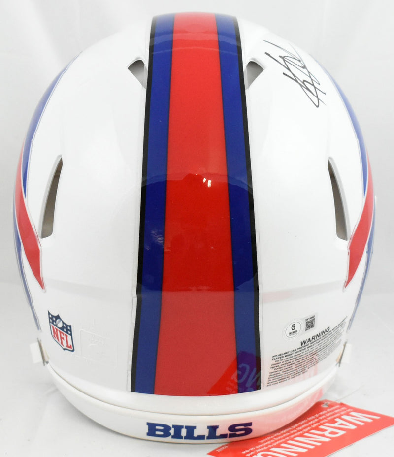Keon Coleman Signed Buffalo Bills Full Size Speed Authentic Helmet