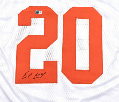 Earl Campbell Signed White Custom College Style Jersey