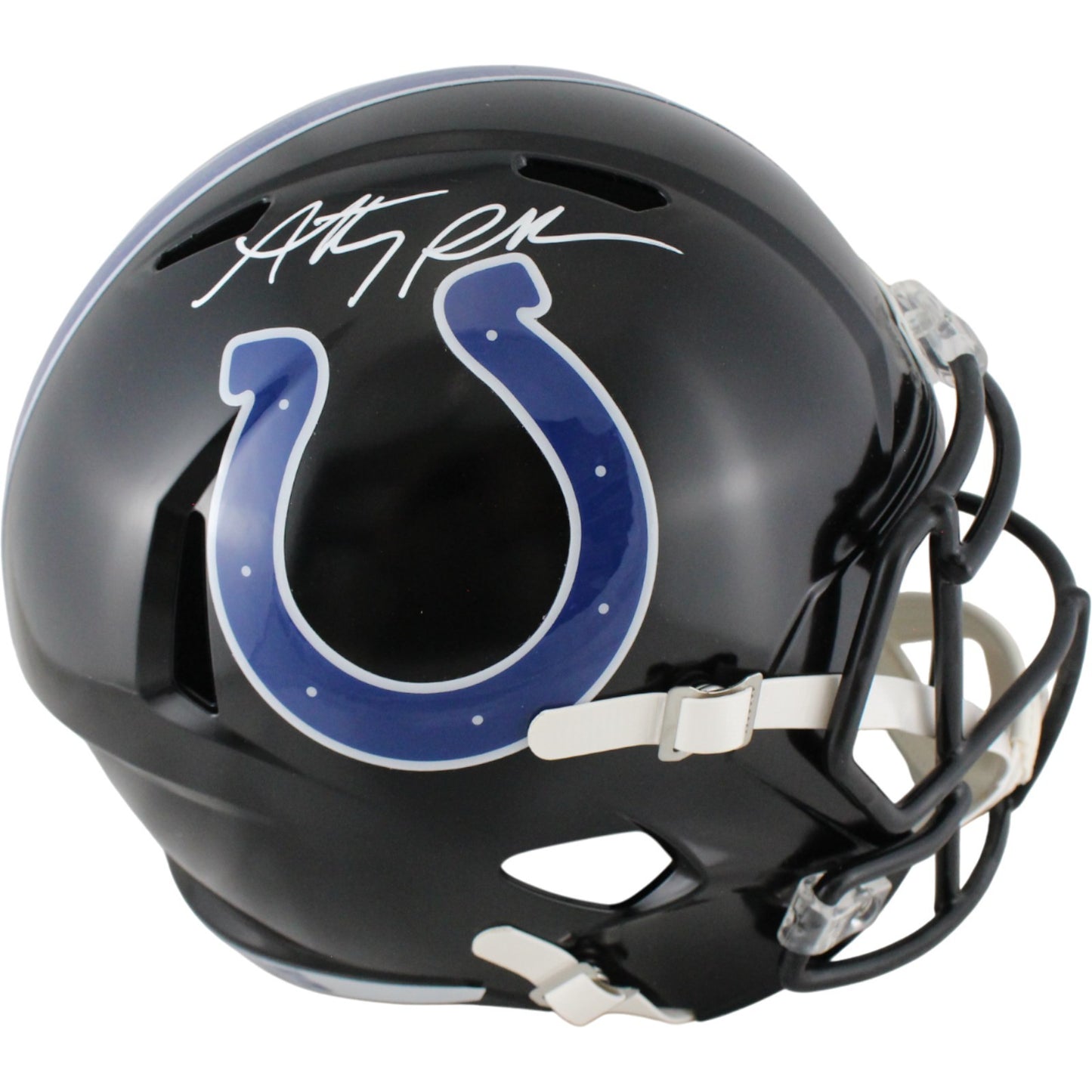 Anthony Richardson Autographed Indianapolis Colts Full Size Alternate Helmet
