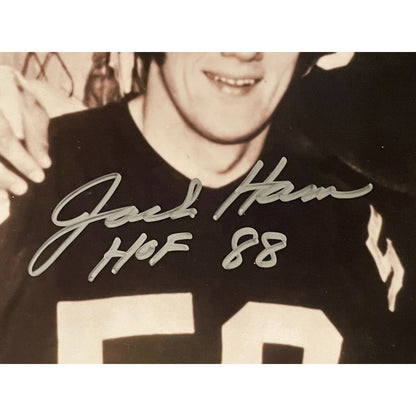 Jack Lambert, Andy Russell & Jack Ham Signed Steelers 11x14 Photo
