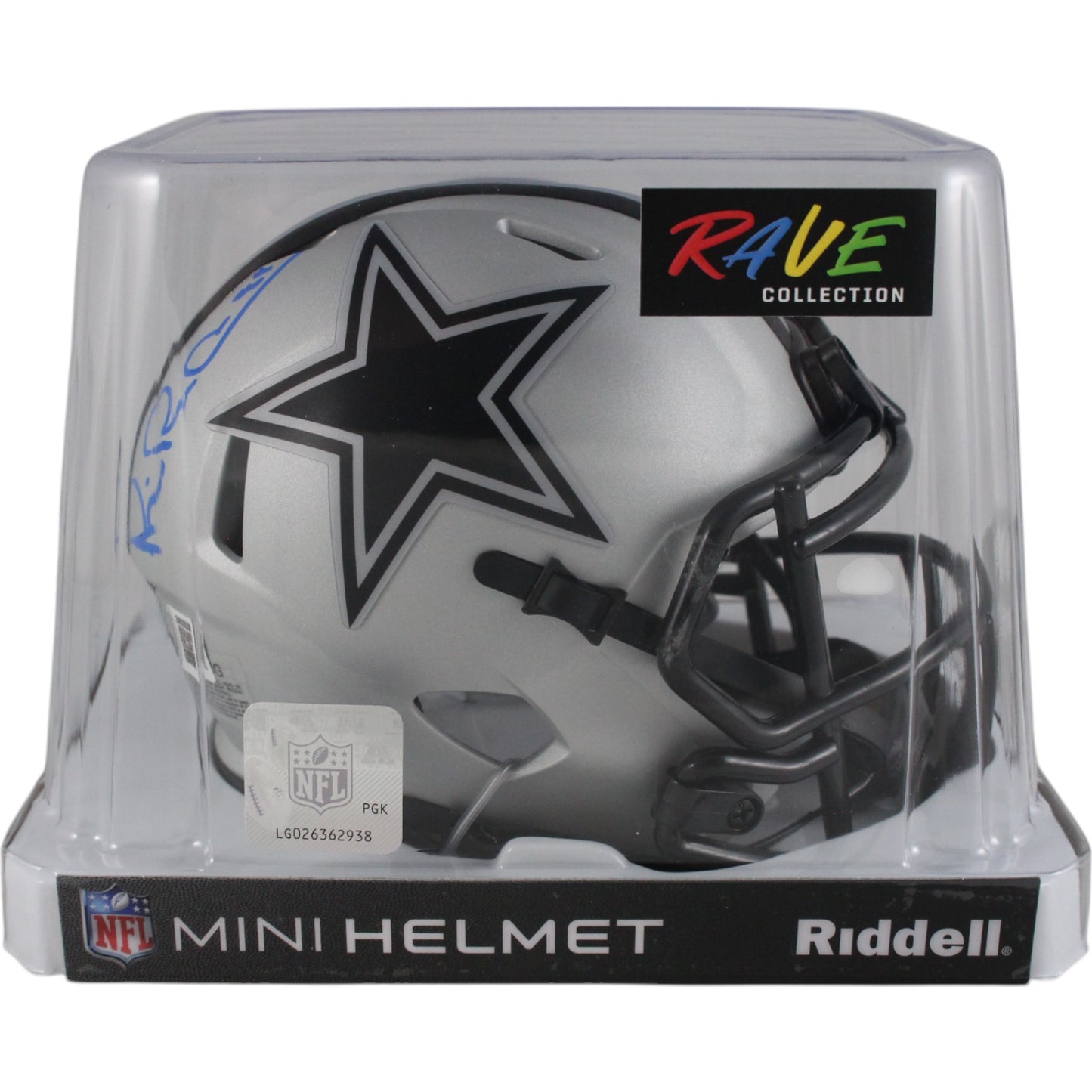 Michael Irvin Autographed Dallas Cowboys Rave Mini Helmet