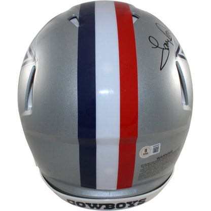 Tony Dorsett Dallas Cowboys Signed Authentic 1976 Throwback Helmet