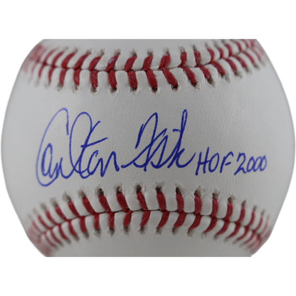 Carlton Fisk Autographed Boston Red Sox Official MLB Baseball
